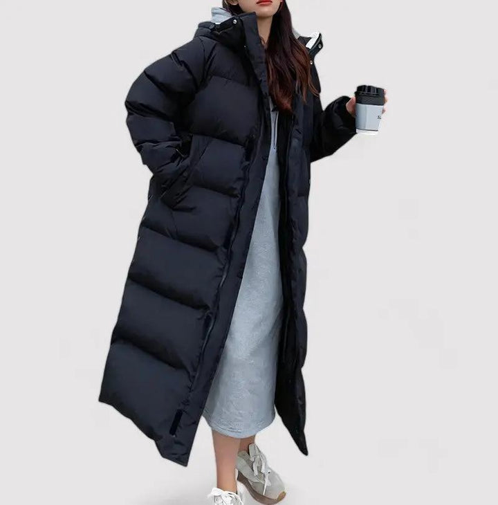Hooded Puffer Parka Jacket for Women – Warm &amp; Weather-Resistant-Caliboot