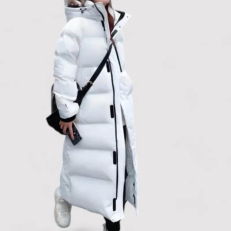 Hooded Puffer Parka Jacket for Women – Warm &amp; Weather-Resistant-Caliboot