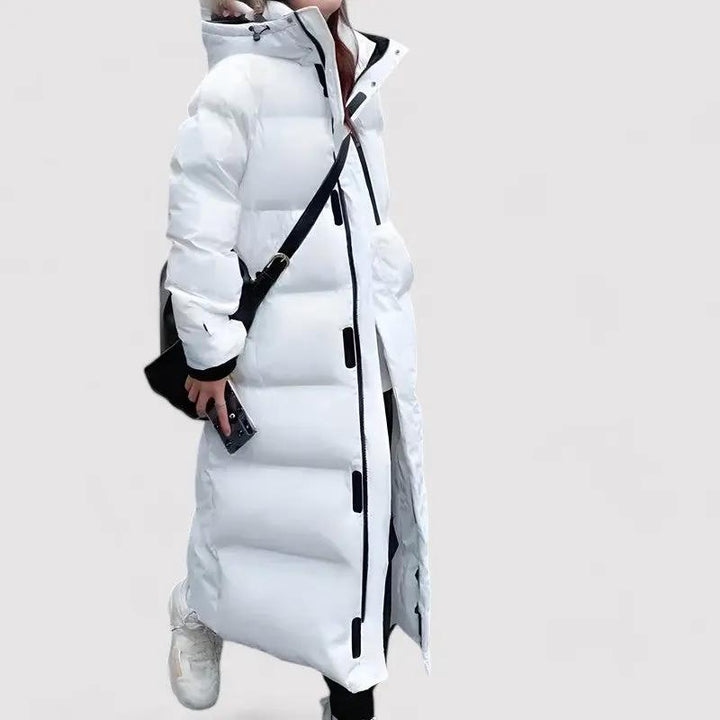 Hooded Puffer Parka Jacket for Women – Warm &amp; Weather-Resistant-Caliboot