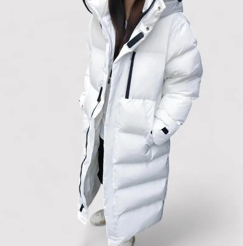 Hooded Puffer Parka Jacket for Women – Warm &amp; Weather-Resistant-Caliboot