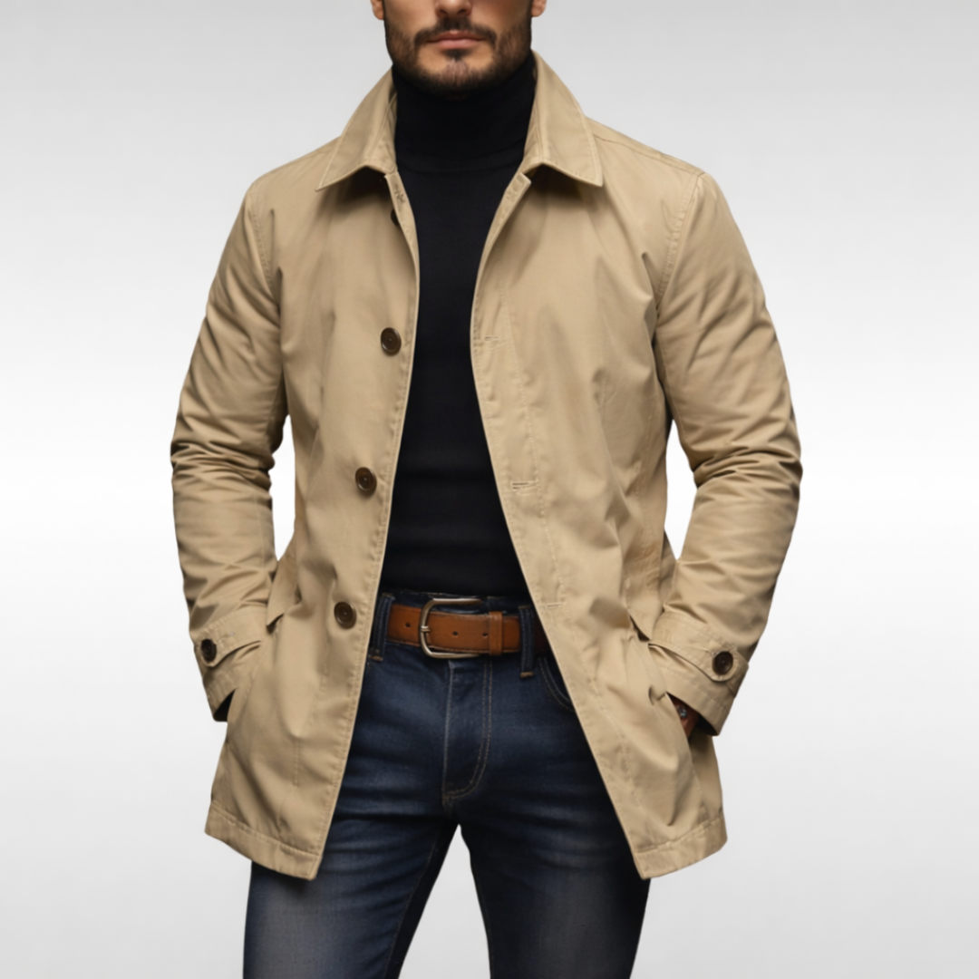 Cappotto Impermeabile Uomo | Antivento e Caldo 4
