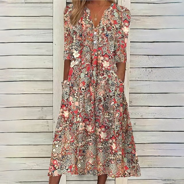 JANA - Abito floreale 0