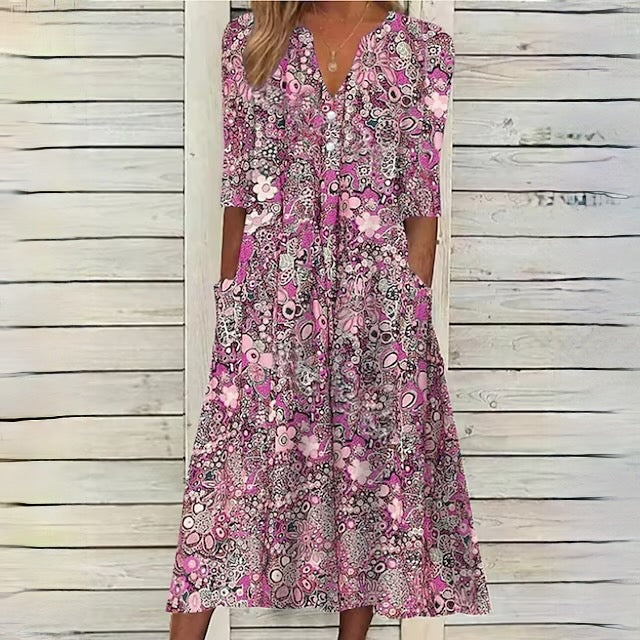 JANA - Abito floreale 2