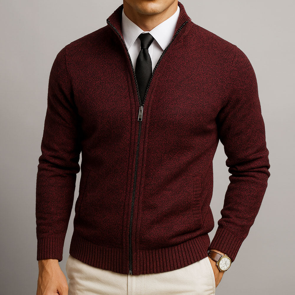 Jake – Cardigan Con Cerniera In Lana Merino 2