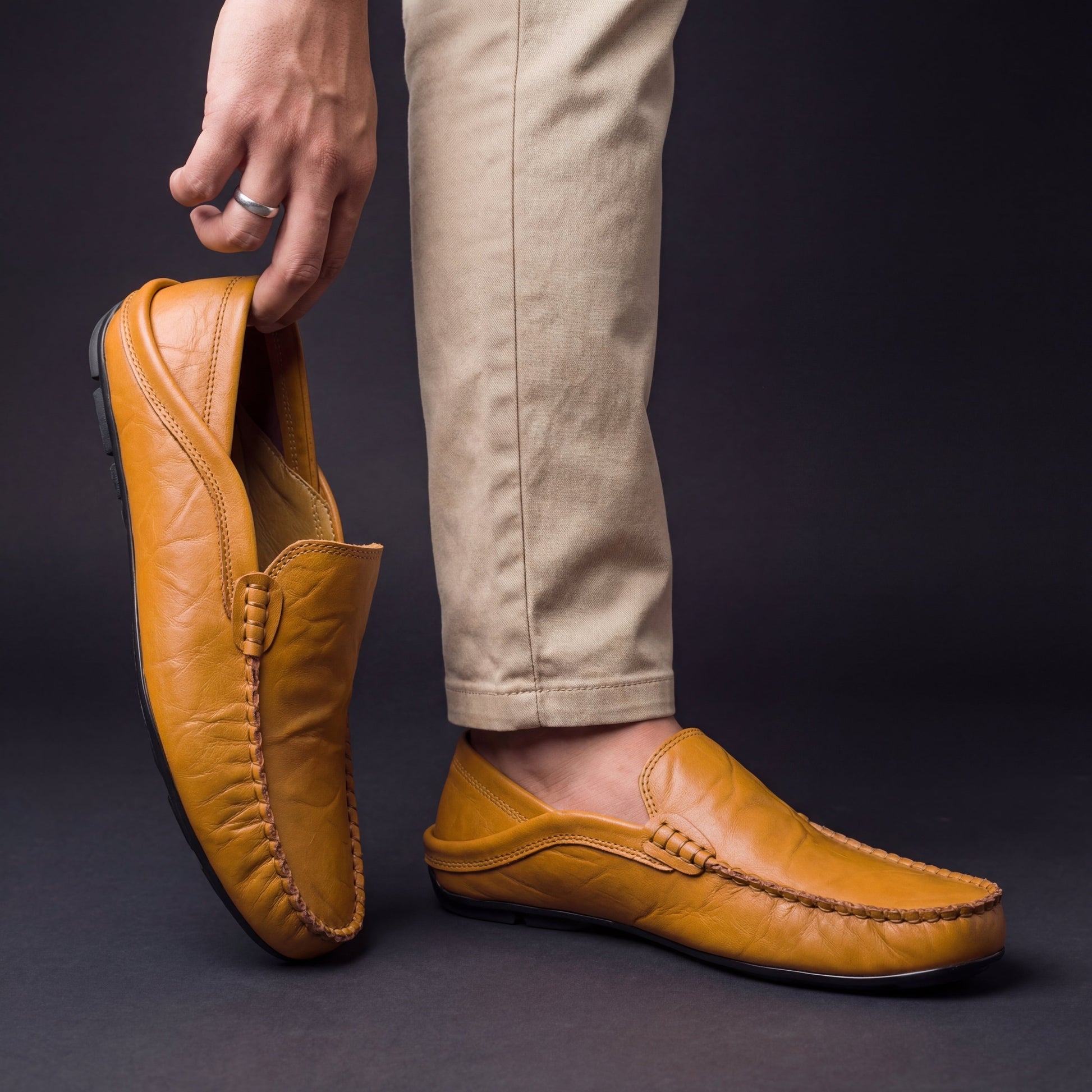 James | Mocassini in pelle da uomo 1