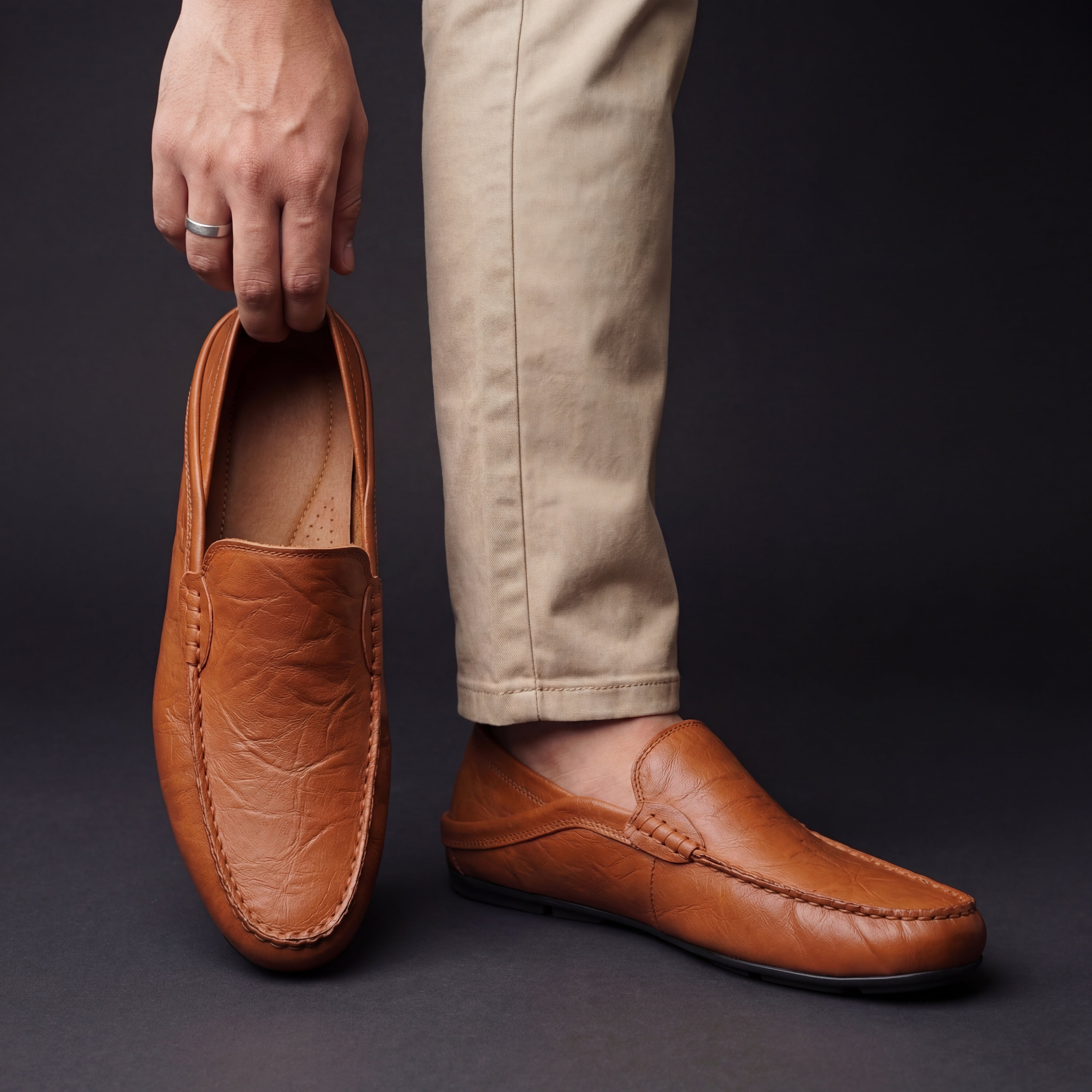 James | Mocassini in pelle da uomo 7