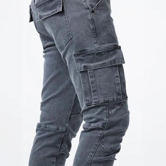 Jeans Cargo Uomo | Tasche Laterali & Comfort Quotidiano