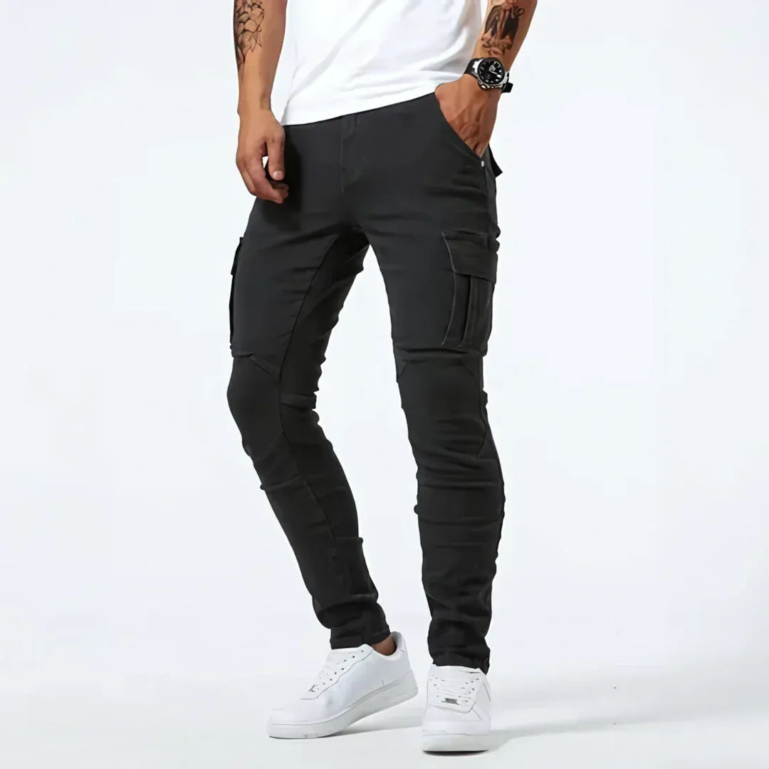 Jeans Cargo Uomo | Tasche Laterali & Comfort Quotidiano