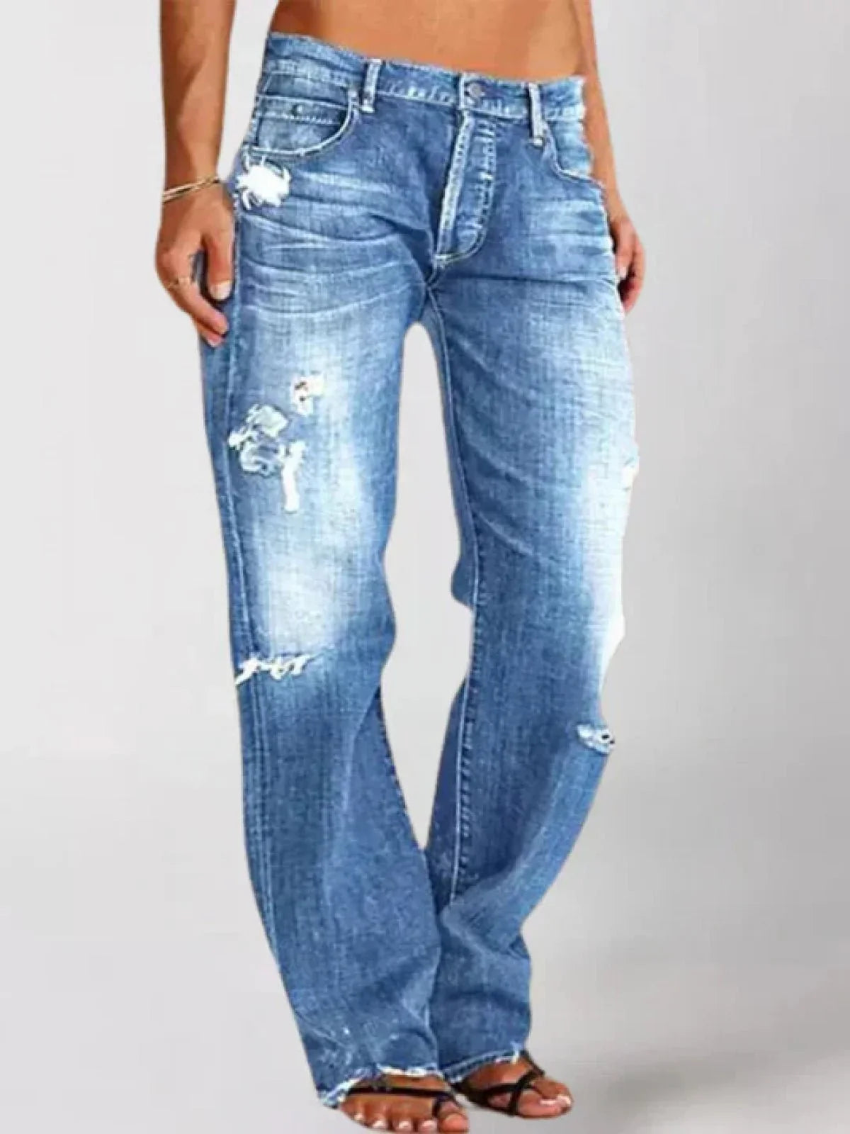 Carla - Jeans Eleganti a Vita Bassa 1