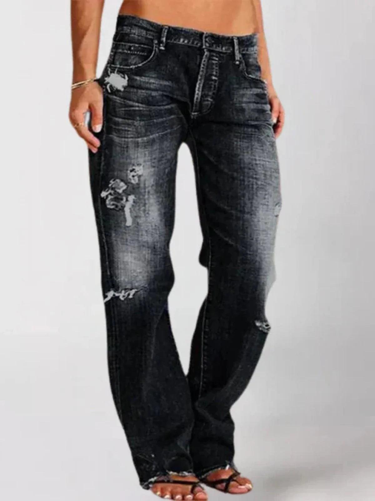 Carla - Jeans Eleganti a Vita Bassa 2