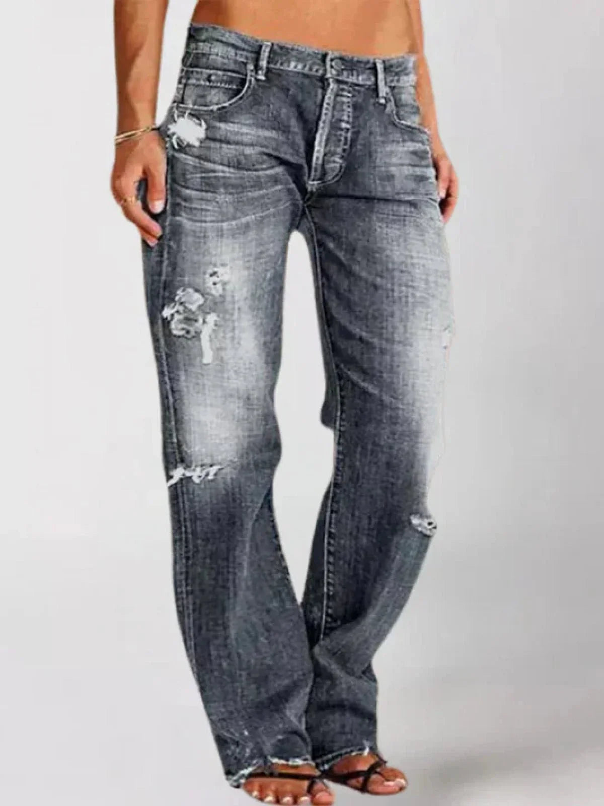 Carla - Jeans Eleganti a Vita Bassa 3