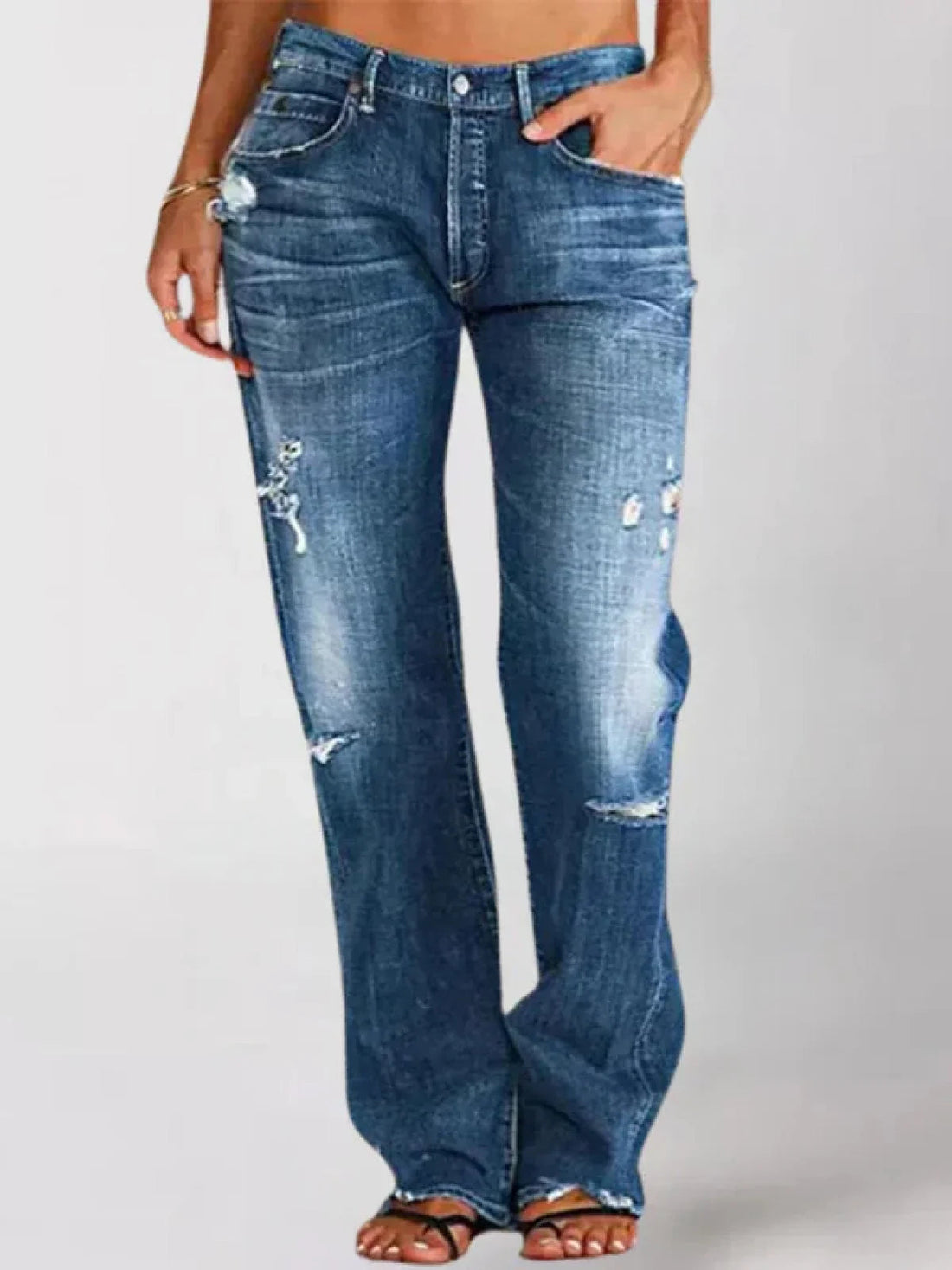 Carla - Jeans Eleganti a Vita Bassa 0