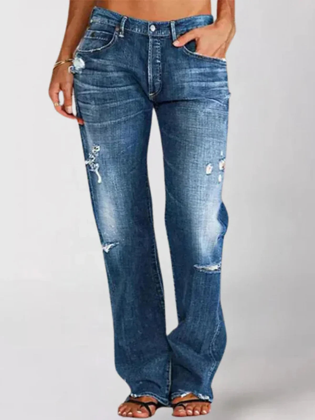 Carla - Jeans Eleganti a Vita Bassa 0