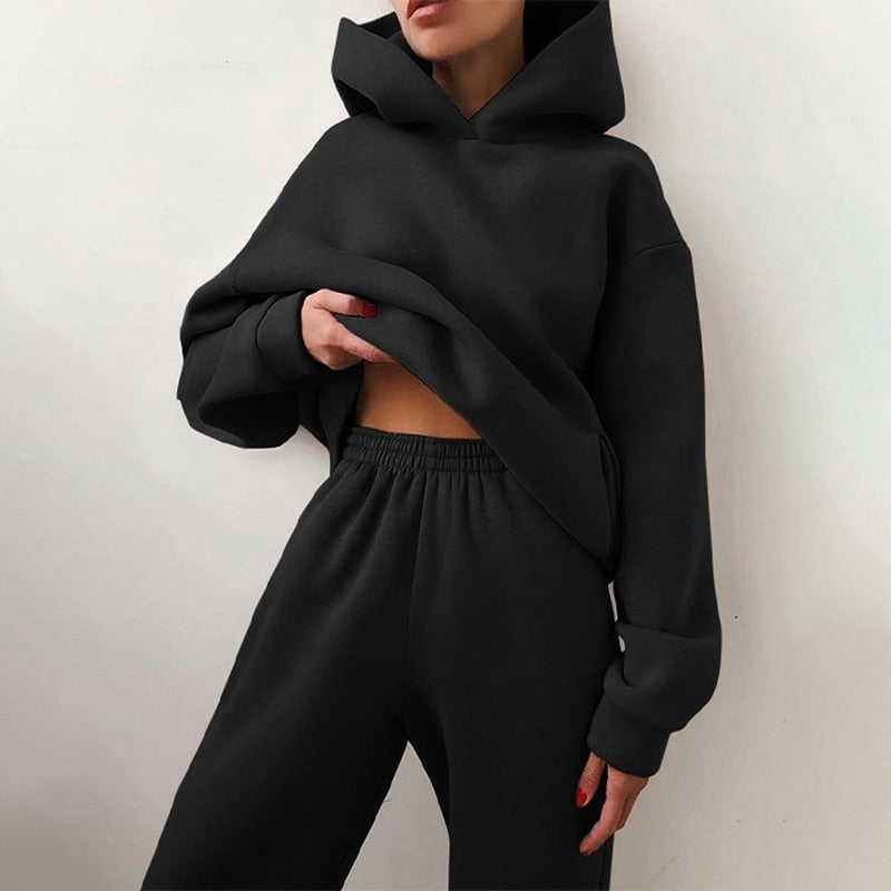 Tuta Donna 2 Pezzi con Cappuccio | Comfort Senza Compromessi 2