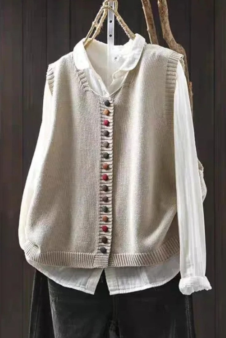 Karmen™ | Gilet Lavorato Elegante 3