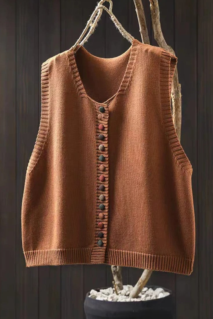 Karmen™ | Gilet Lavorato Elegante 5