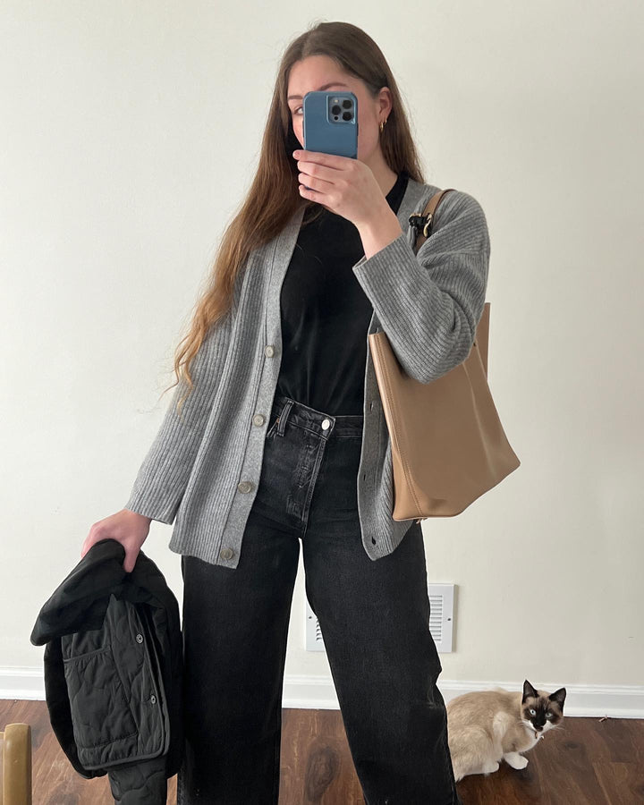 Evelyn | Women’s Winter Knit Casual Button Up  Cardigan Caliboot