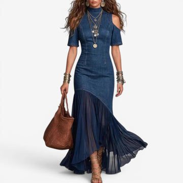 Kimberley™ Abito lungo in denim 0