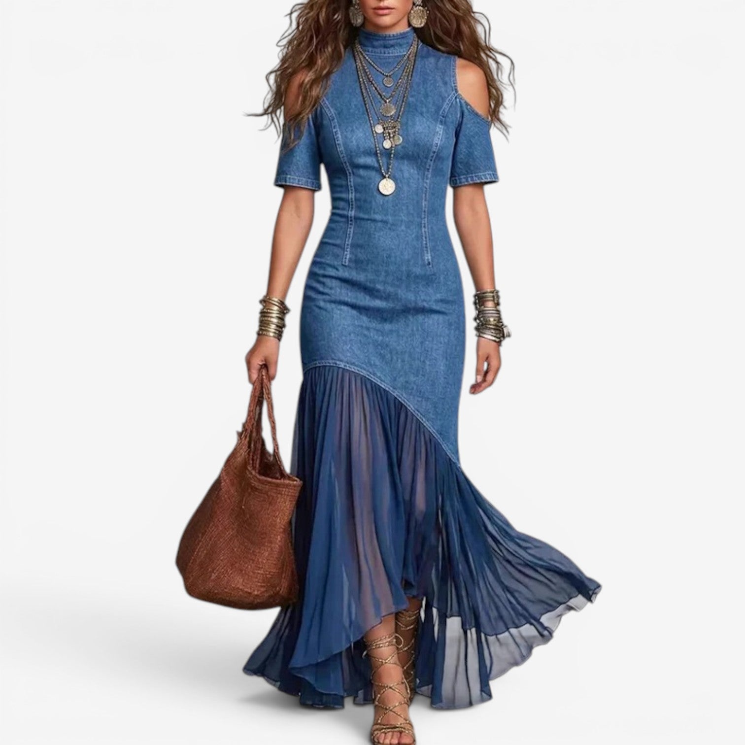 Kimberley™ Abito lungo in denim 2