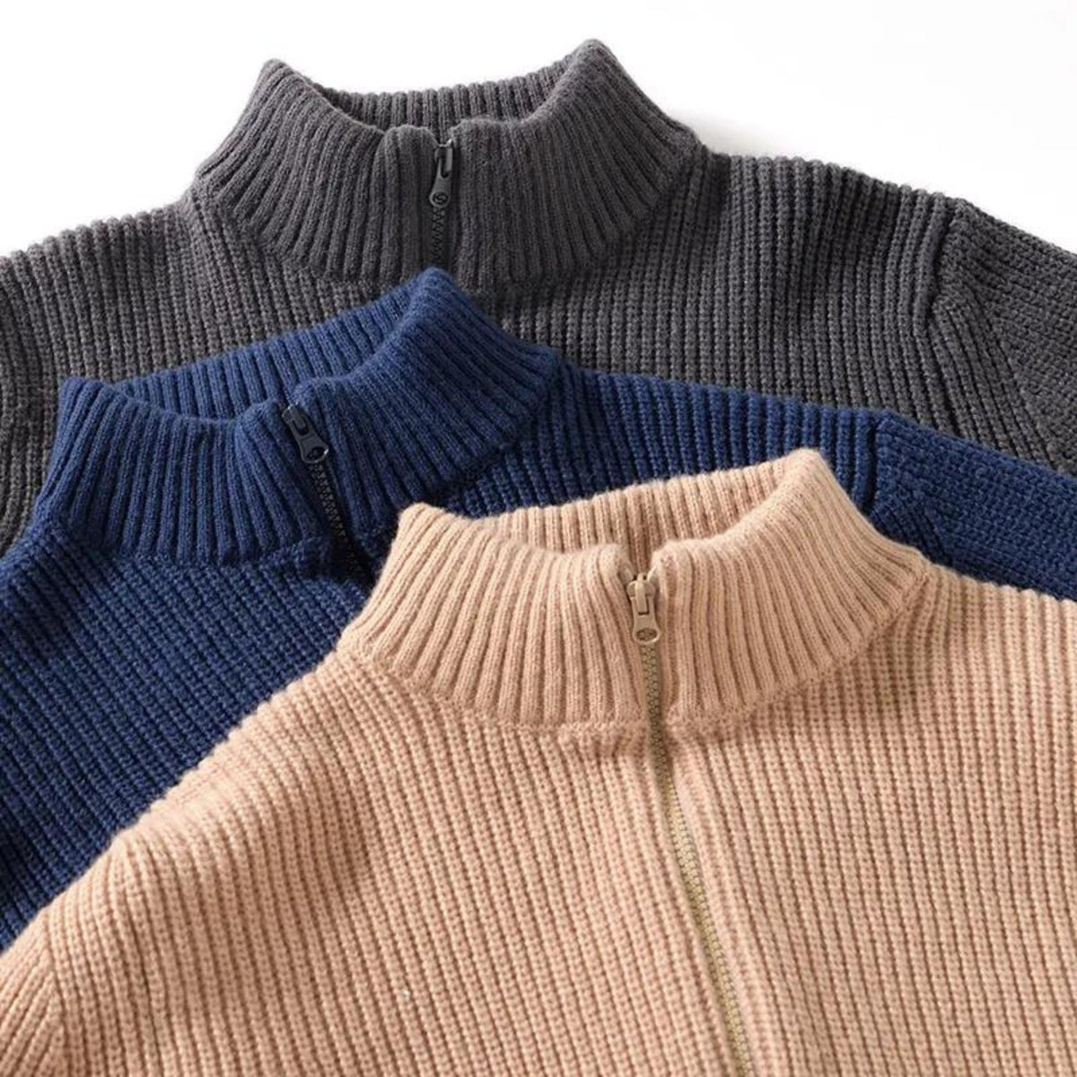 Maglione Uomo | Zip e Calore Autunnale 9