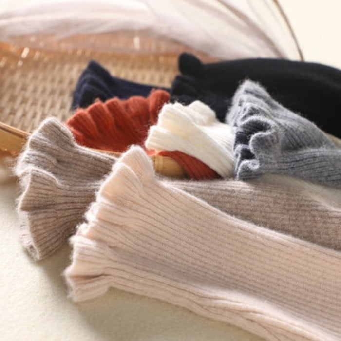 Dolcevita Donna | Collo Arricciato con Polsini a Volant