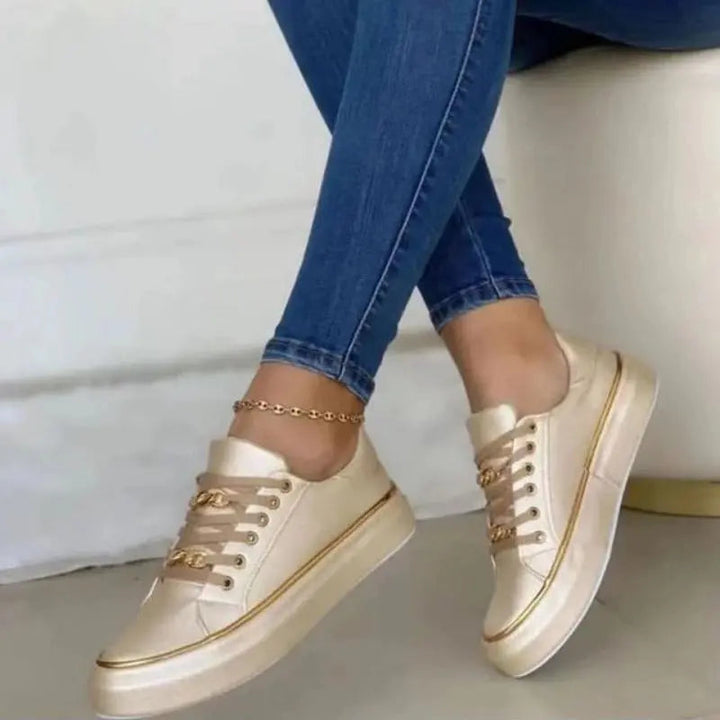 Lace-Up Low-Top Sneakers for Women – Stylish &amp; Comfortable Everyday Wear