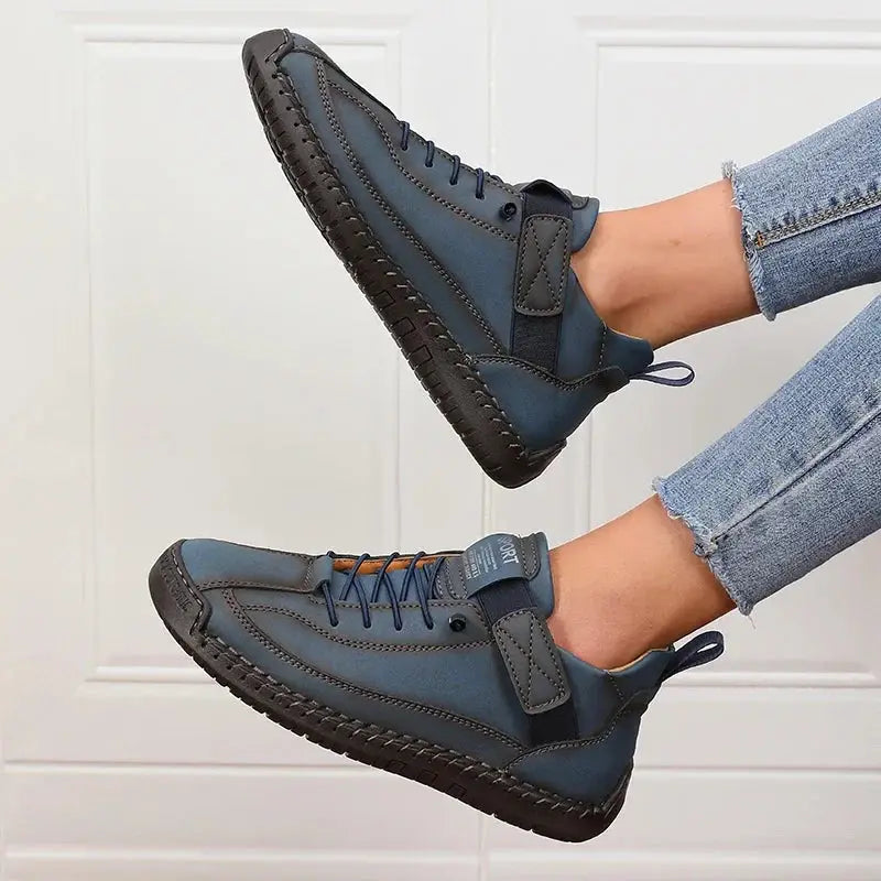 Lace-Up Mid-Calf Boots for Women – Retro Charm &amp; Everyday Comfort