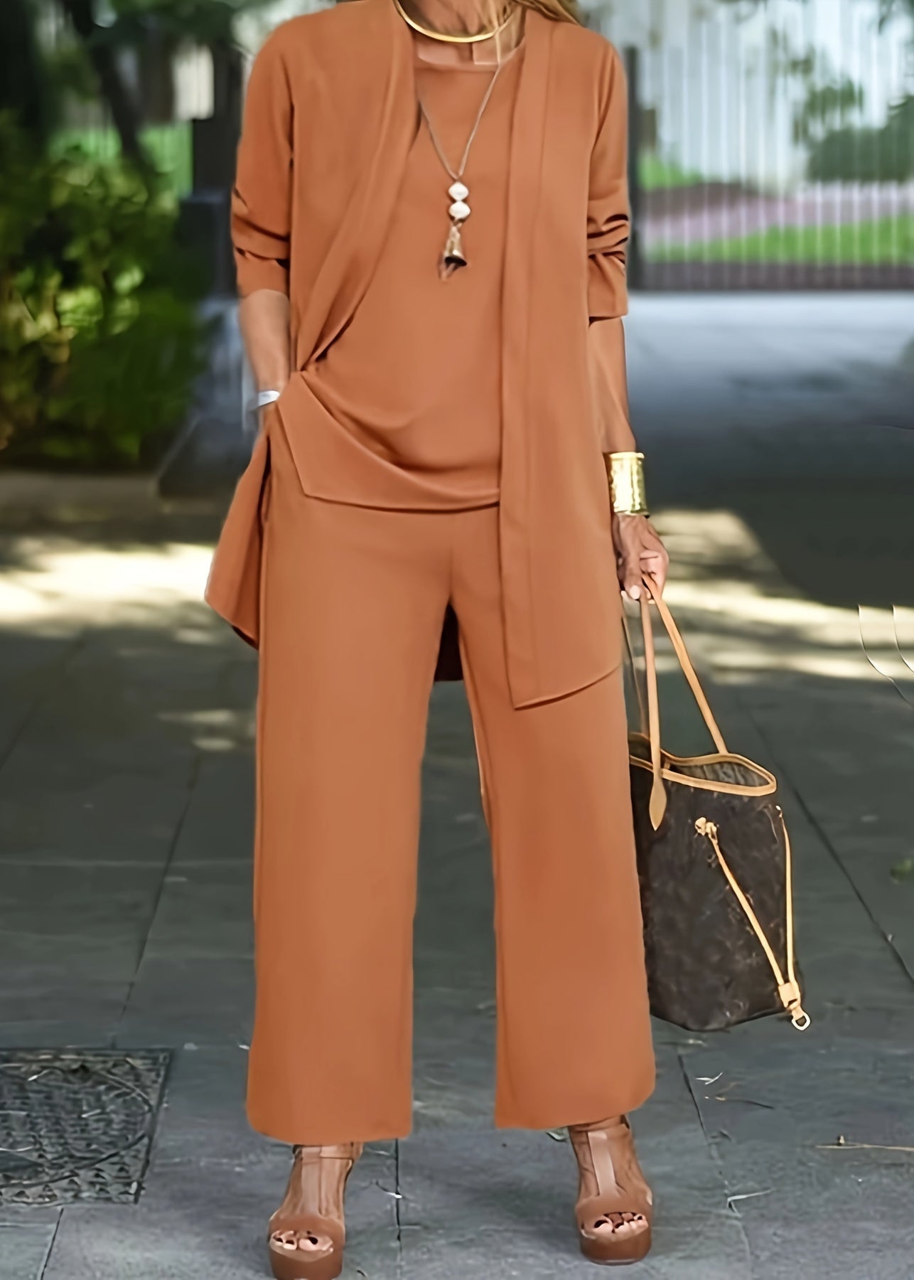 Layla™ | Elegante Set Chic da Tre Pezzi 0