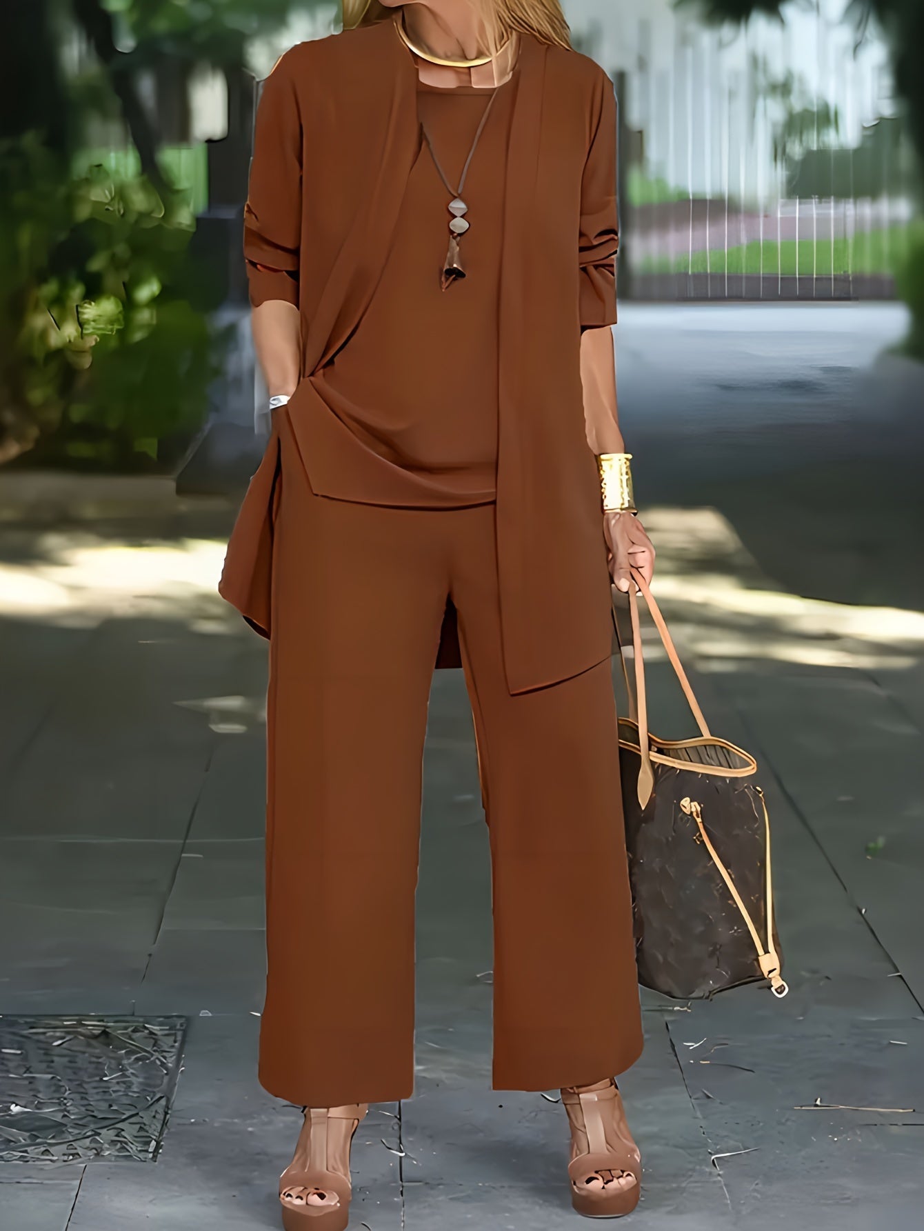 Layla™ | Elegante Set Chic da Tre Pezzi 4