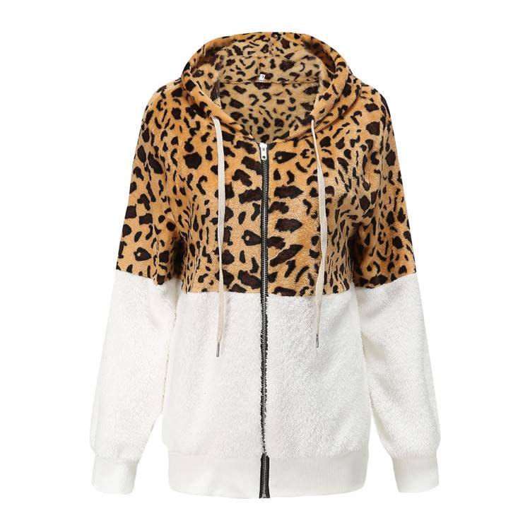 Lea - Felpa in Fleece con Design Leopardo 0