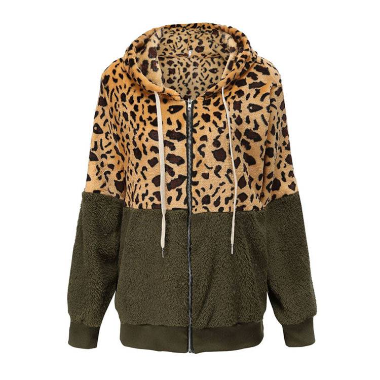 Lea - Felpa in Fleece con Design Leopardo 3