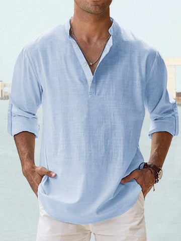 Leon - Camicia Di Lino Traspirante 0