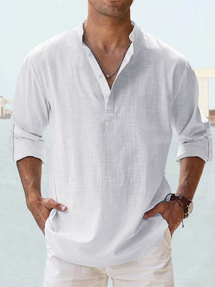 Leon - Camicia Di Lino Traspirante 3