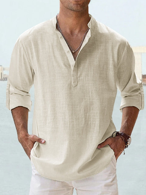 Leon - Camicia Di Lino Traspirante 5
