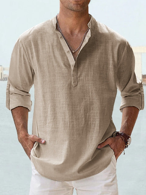 Leon - Camicia Di Lino Traspirante 9