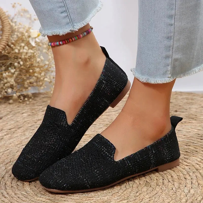 Lightweight Slip-On Sneakers for Women – Stylish &amp; Comfortable White Footwear