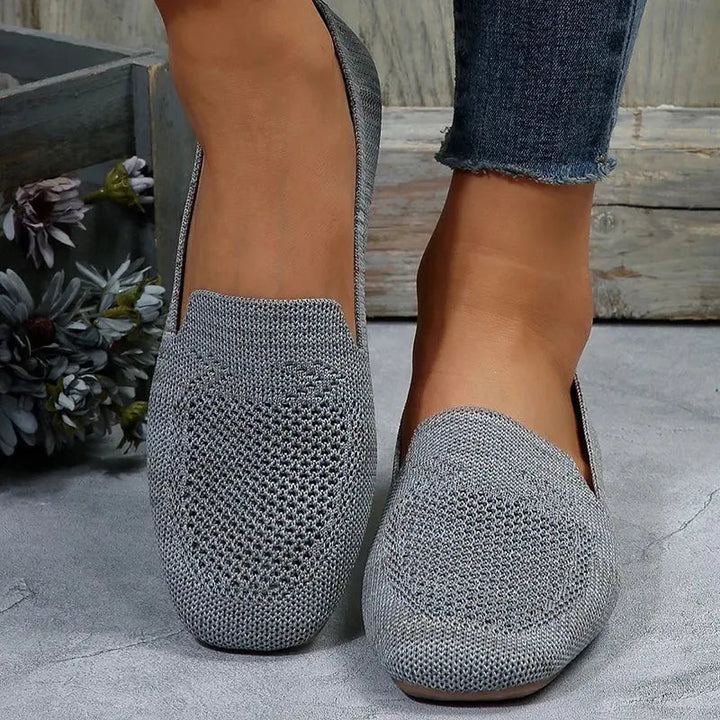 Lightweight Slip-On Sneakers for Women – Stylish &amp; Comfortable White Footwear