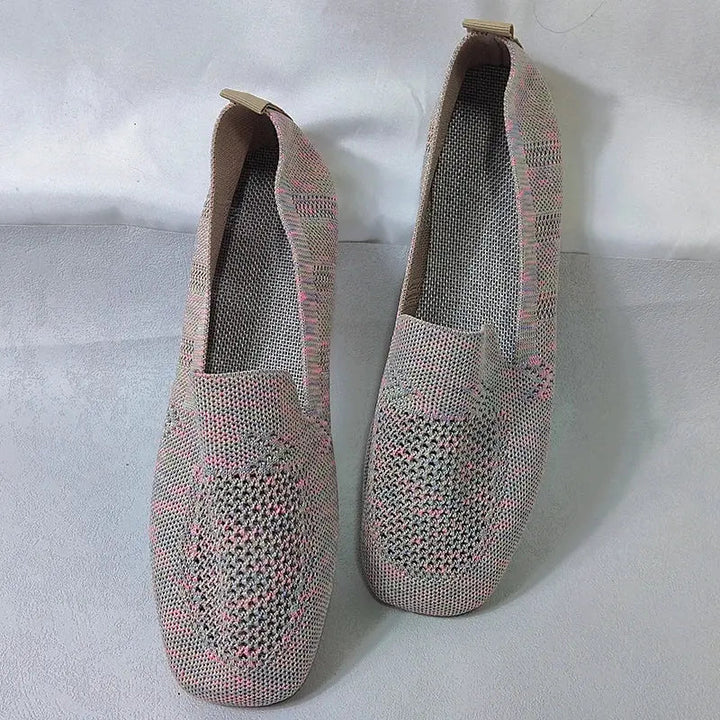 Lightweight Slip-On Sneakers for Women – Stylish &amp; Comfortable White Footwear