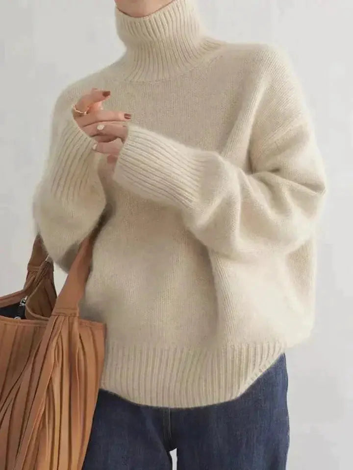 Lightweight Turtleneck Sweater for Women – Elegant &amp; Versatile Style 0