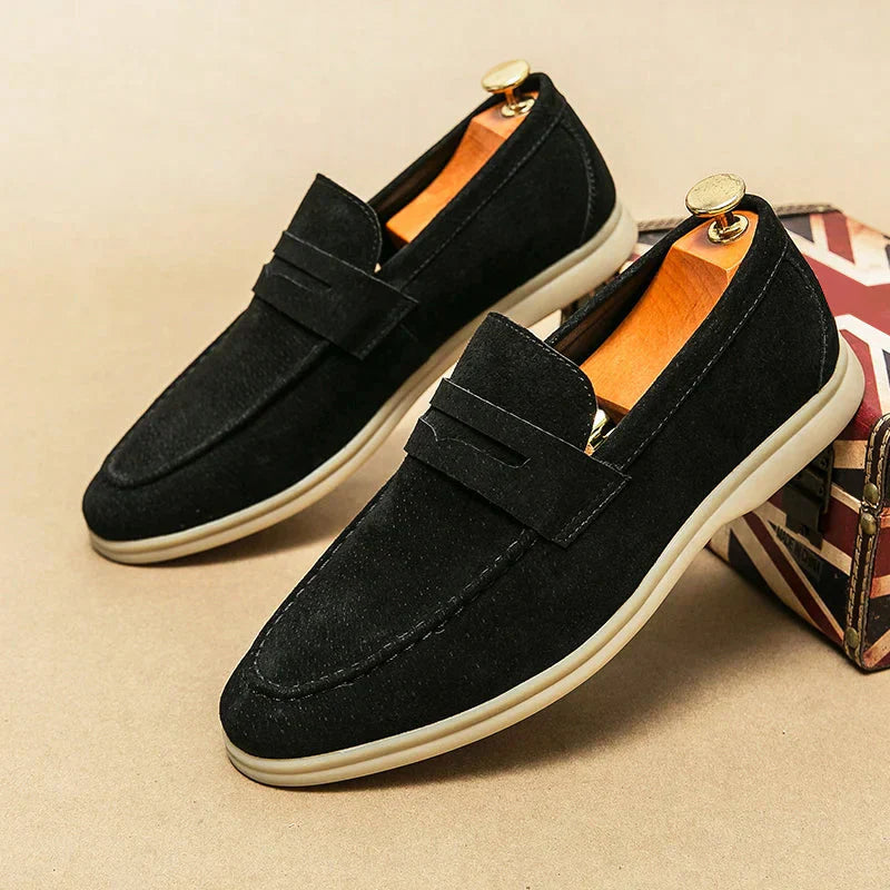 Firenze chic suede loafers 0