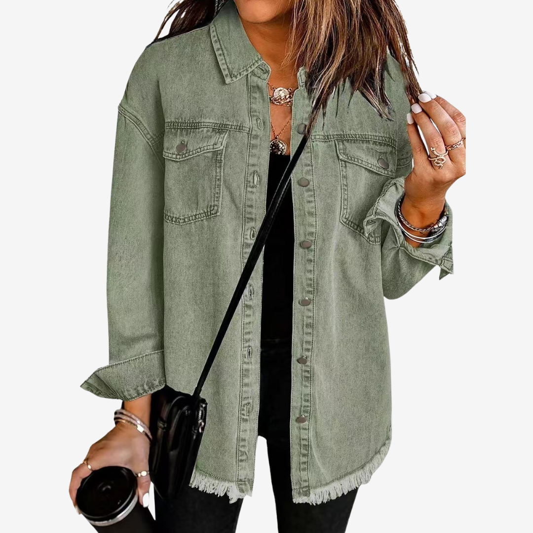 Lucille™ Giacca di jeans oversize 3