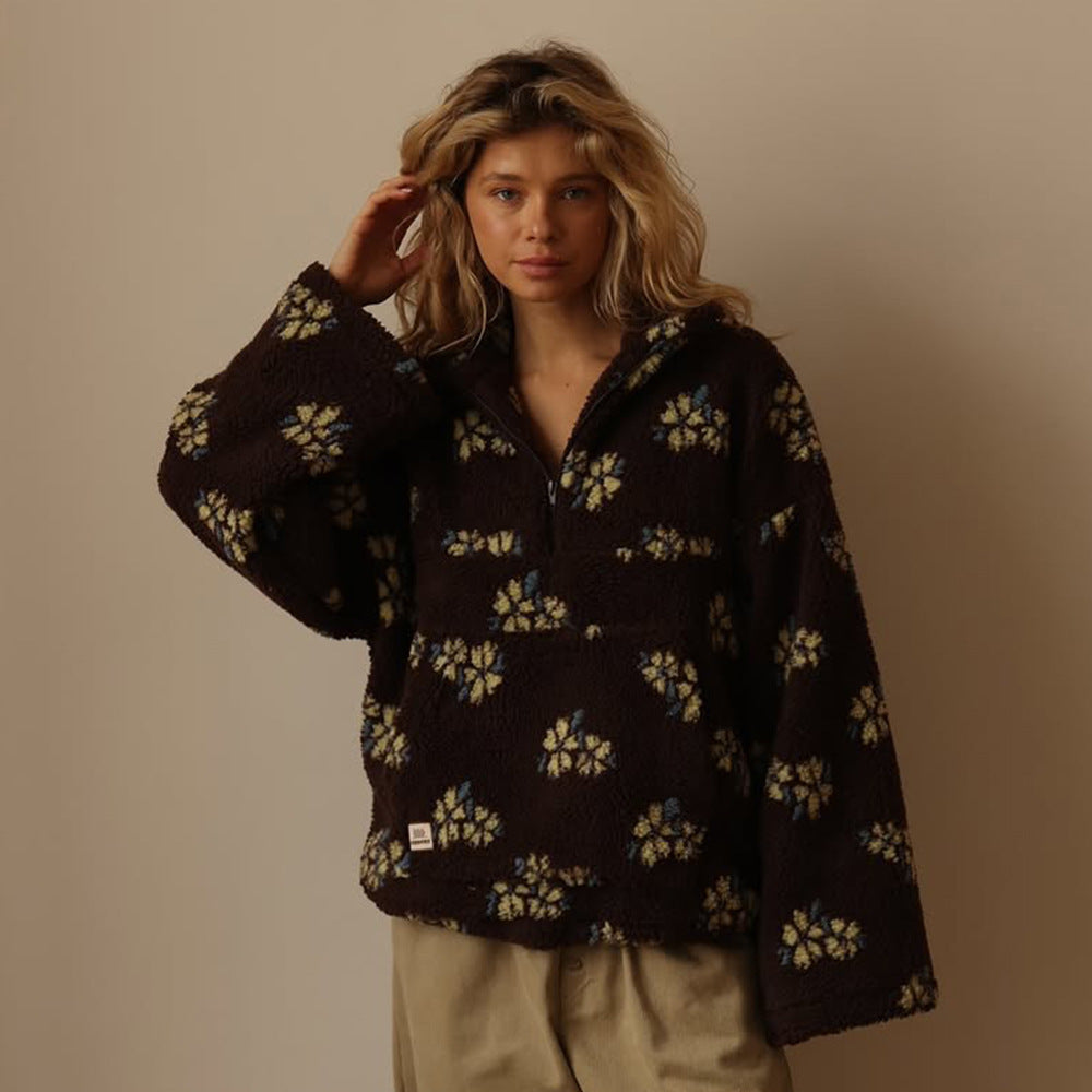 Maglione Donna | Effetto Teddy & Fantasia Floreale