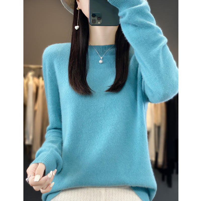 Maglione Donna | Girocollo Morbido & Comfort Quotidiano