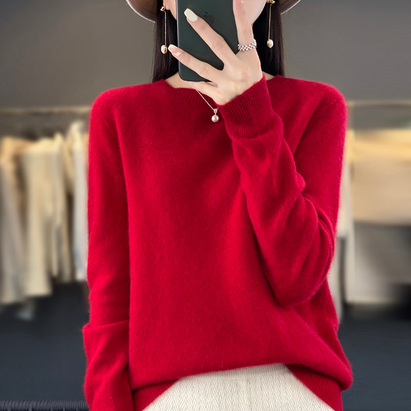 Maglione Donna | Girocollo Morbido & Comfort Quotidiano