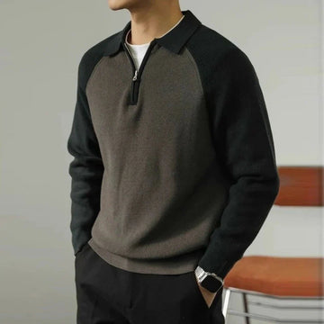 Maglione Uomo | Colletto Polo e Stile Raffinato