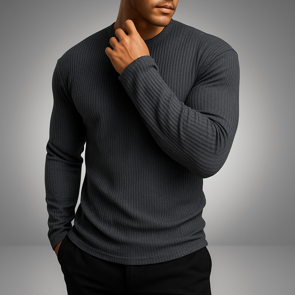 Maglione Uomo | Coste Slim Fit dalla Linea Moderna