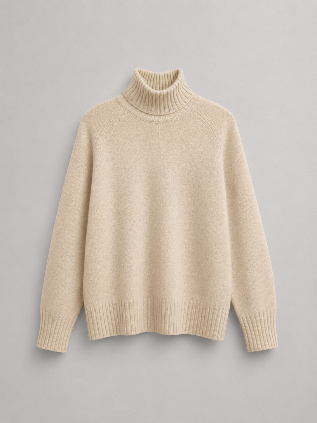 Maglione Donna Oversize Collo Alto in Maglia Voluminosa 3