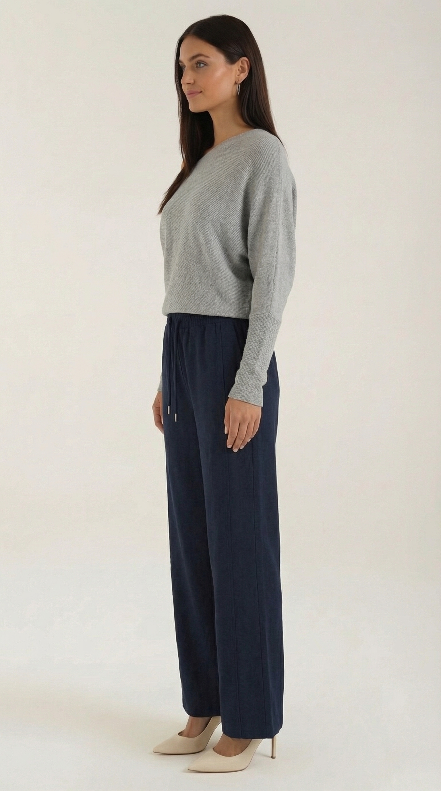 Maglione Donna Spalle Scoperte Oversize Morbido 6