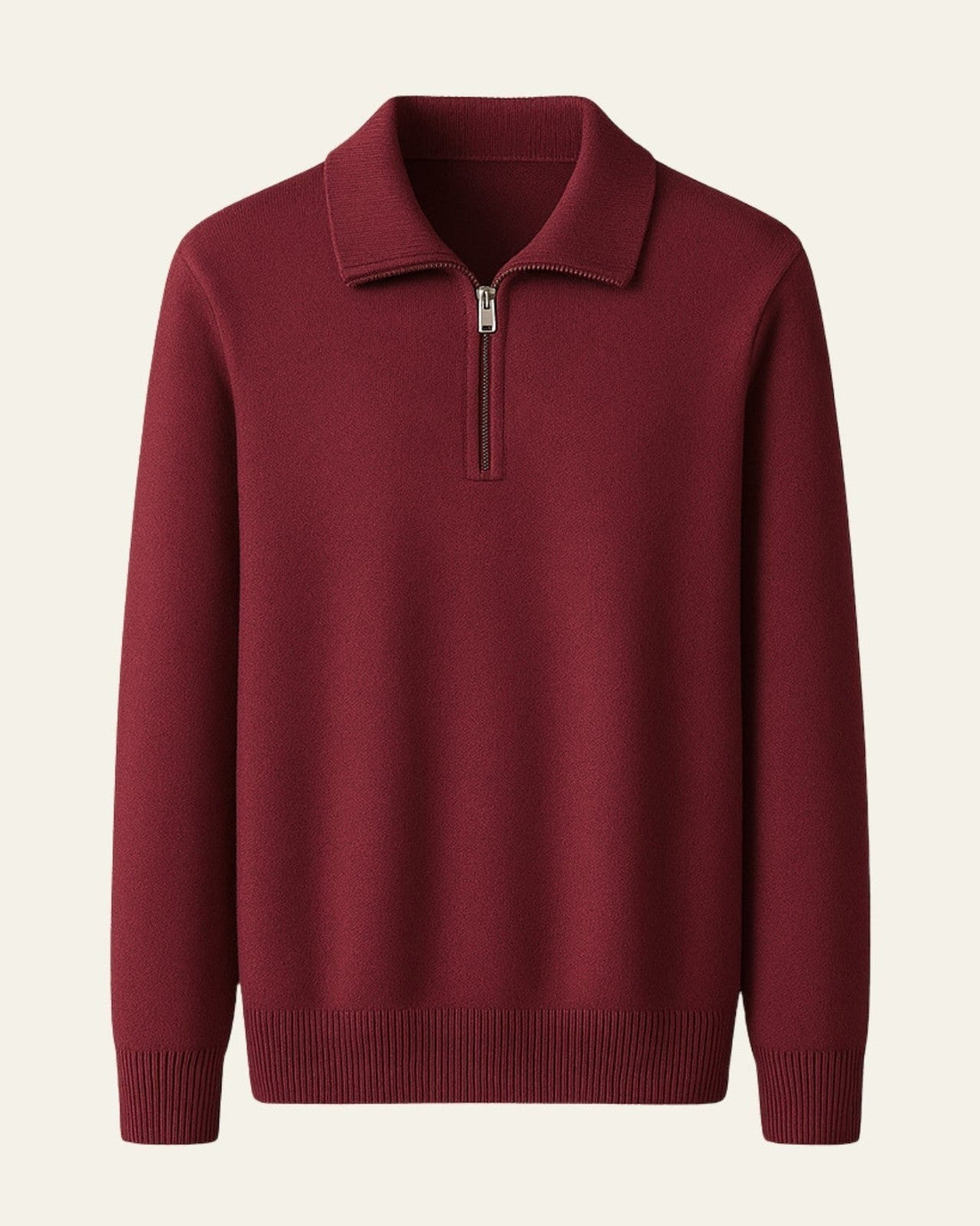 Maglione Uomo in Cashmere con Zip Morbido Raffinato Avvolgente 0