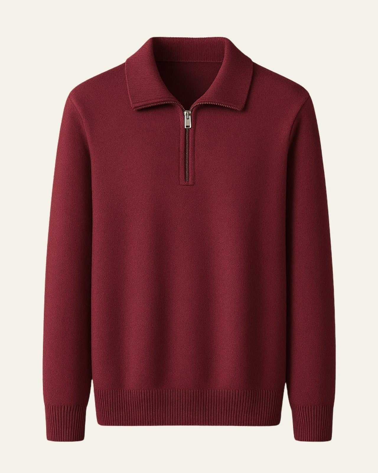 Maglione Uomo in Cashmere con Zip Morbido Raffinato Avvolgente 0